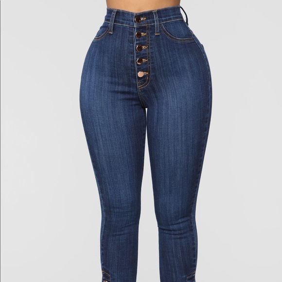 FashionNova: How Do You Like Me Now Jeans NWOT - Picture 2 of 11